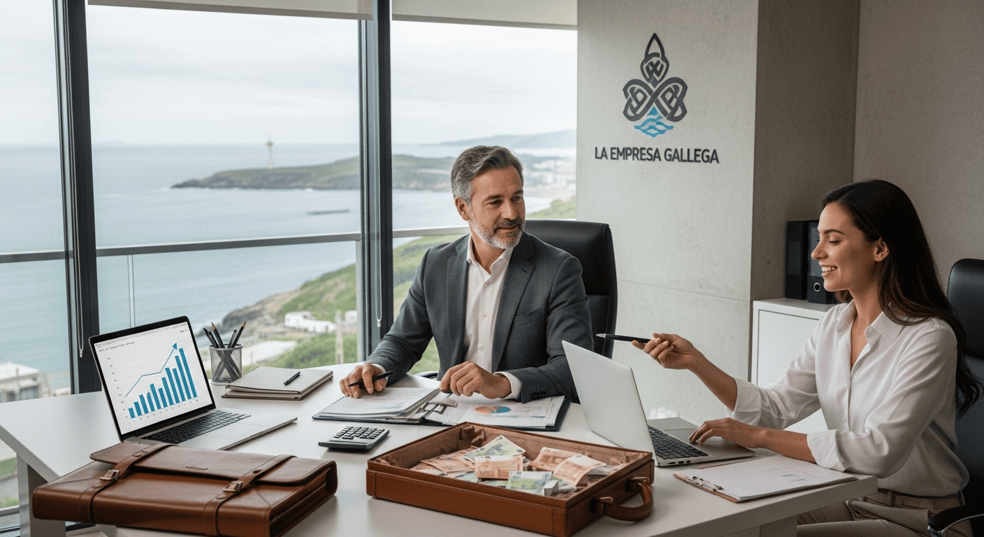 Logo de empresa de cobro de deudas